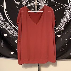 Double Layer Torrid Blouse